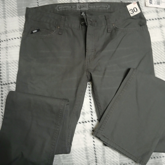 Brand new Vans pants size 30x32 Grey in color - Picture 2 of 6